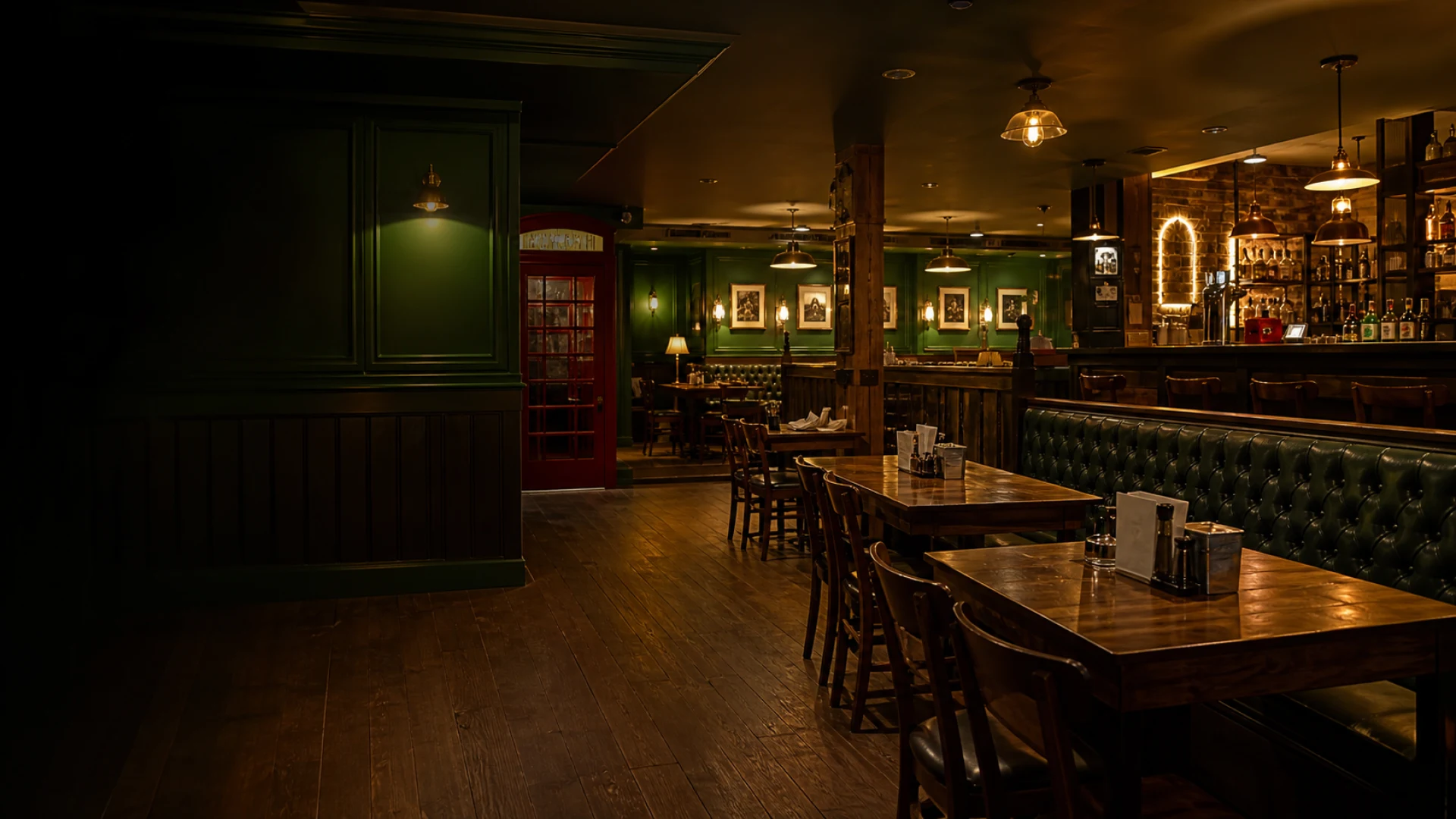 Interior de Big Ben Taberna Inglesa